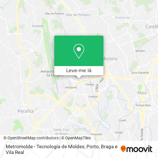 Metromolde - Tecnologia de Moldes mapa