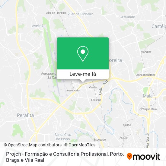 Projcfi - Formação e Consultoria Profissional mapa