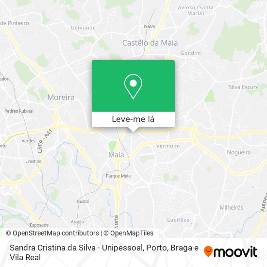 Sandra Cristina da Silva - Unipessoal mapa