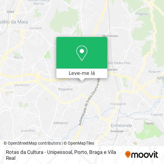 Rotas da Cultura - Unipessoal mapa