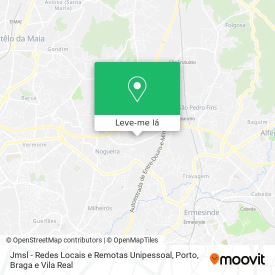 Jmsl - Redes Locais e Remotas Unipessoal mapa