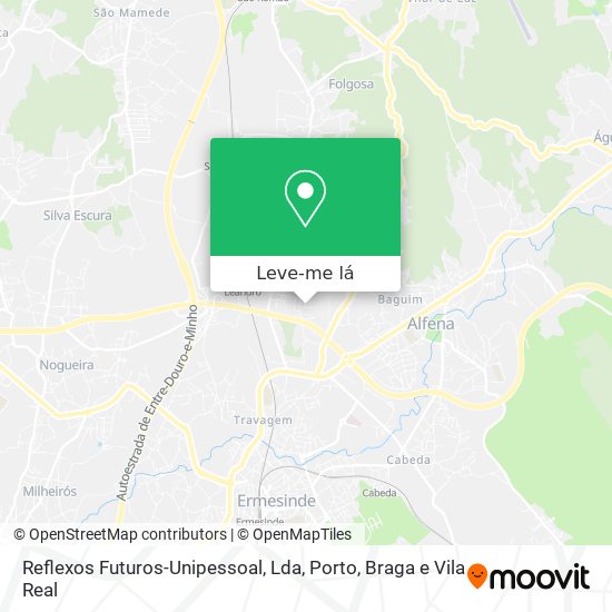 Reflexos Futuros-Unipessoal, Lda mapa