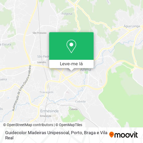 Guidecolor Madeiras Unipessoal mapa