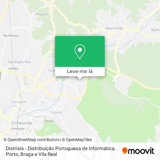 Distrisis - Distribuição Portuguesa de Informática mapa