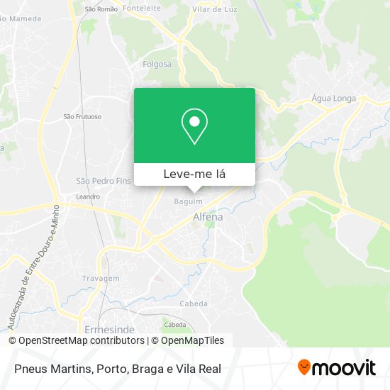 Pneus Martins mapa