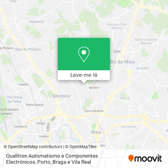 Qualitron Automatismo e Componentes Electrónicos mapa