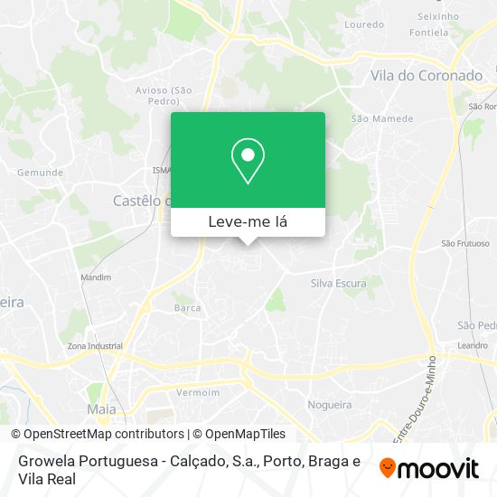 Growela Portuguesa - Calçado, S.a. mapa