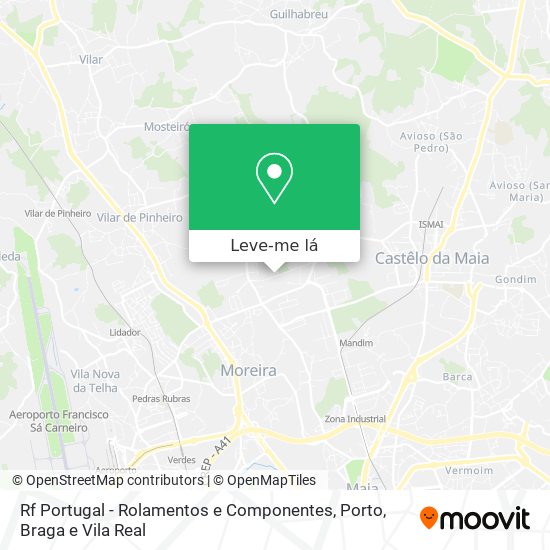 Rf Portugal - Rolamentos e Componentes mapa