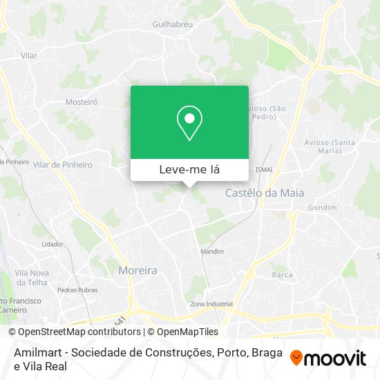 Amilmart - Sociedade de Construções mapa