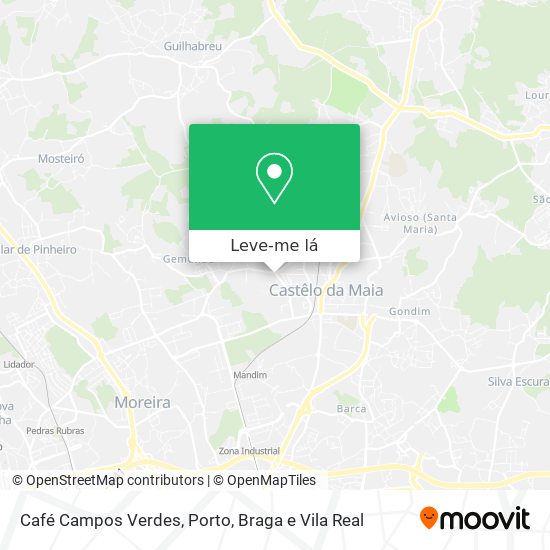 Café Campos Verdes mapa