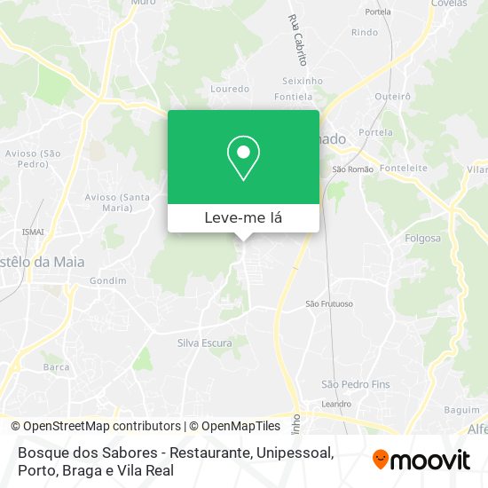 Bosque dos Sabores - Restaurante, Unipessoal mapa