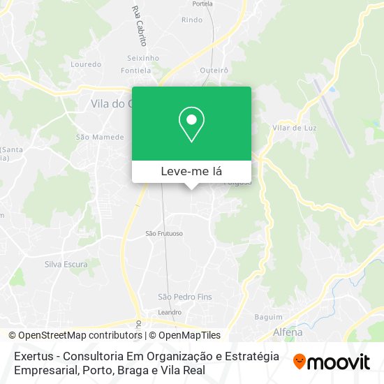 Exertus - Consultoria Em Organização e Estratégia Empresarial mapa