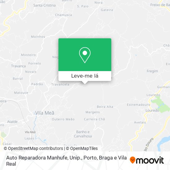 Auto Reparadora Manhufe, Unip. mapa