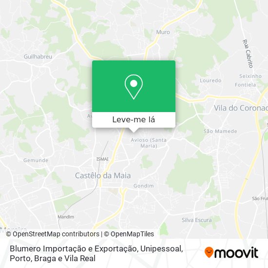 Blumero Importação e Exportação, Unipessoal mapa