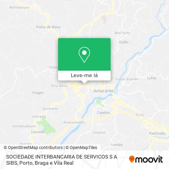 SOCIEDADE INTERBANCARIA DE SERVICOS S A SIBS mapa