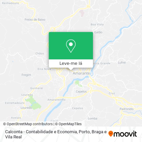 Calconta - Contabilidade e Economia mapa