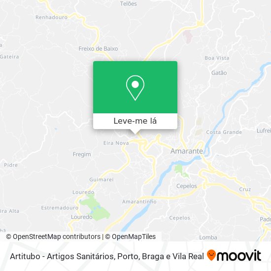 Artitubo - Artigos Sanitários mapa