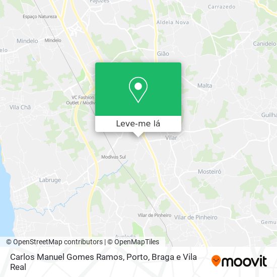 Carlos Manuel Gomes Ramos mapa