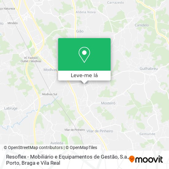 Resoflex - Mobiliário e Equipamentos de Gestão, S.a. mapa