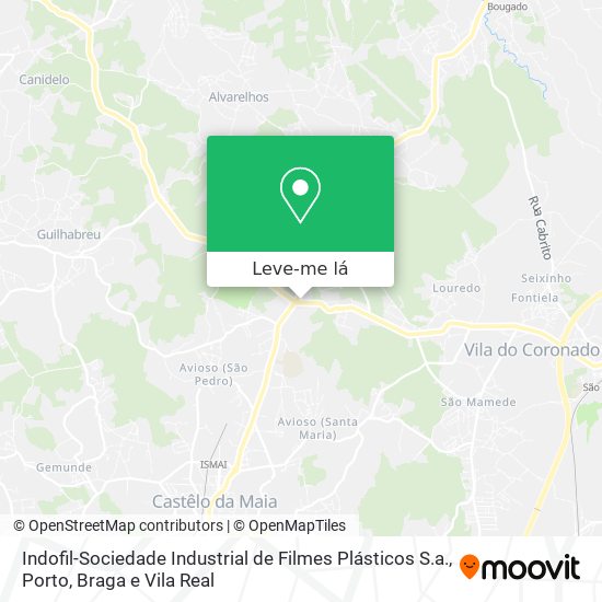 Indofil-Sociedade Industrial de Filmes Plásticos S.a. mapa
