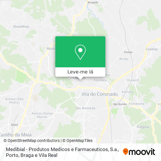 Medibial - Produtos Medicos e Farmaceuticos, S.a. mapa
