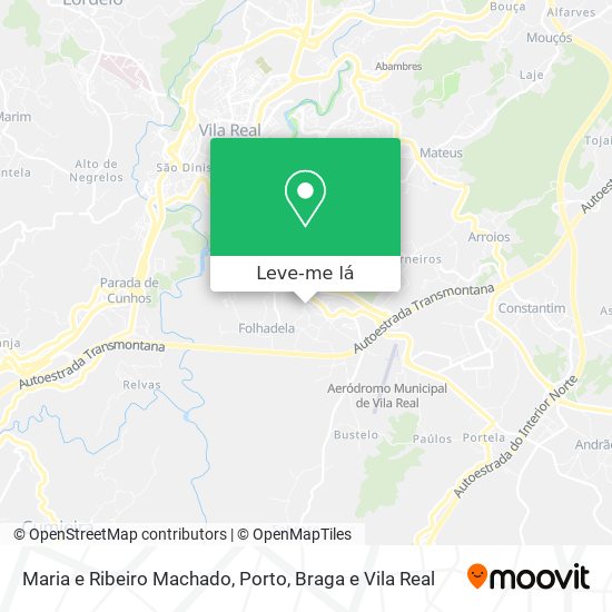 Maria e Ribeiro Machado mapa
