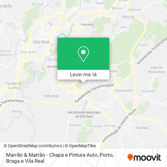 Marrão & Marrão - Chapa e Pintura Auto mapa