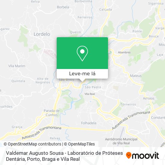 Valdemar Augusto Sousa - Laboratório de Próteses Dentária mapa