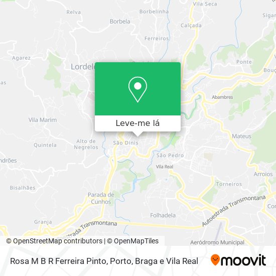 Rosa M B R Ferreira Pinto mapa