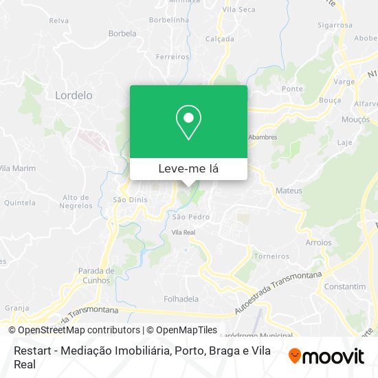 Restart - Mediação Imobiliária mapa