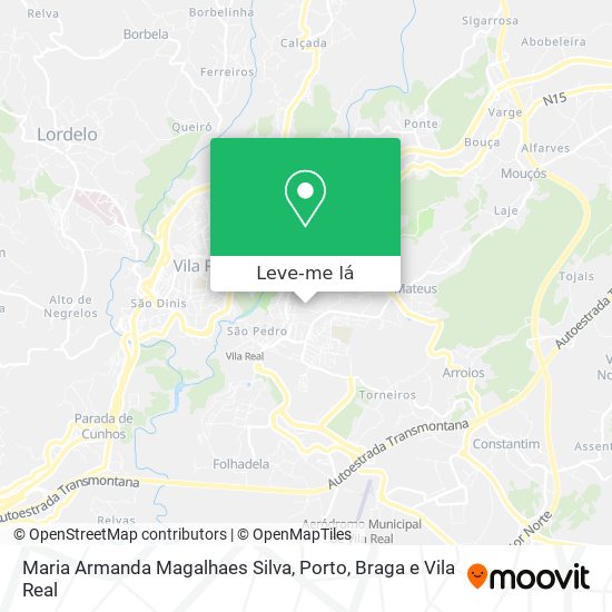 Maria Armanda Magalhaes Silva mapa