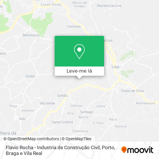 Flávio Rocha - Industria de Construção Civil mapa