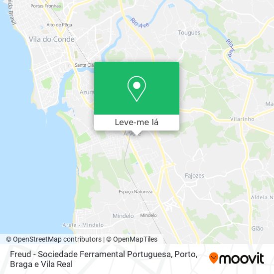 Freud - Sociedade Ferramental Portuguesa mapa