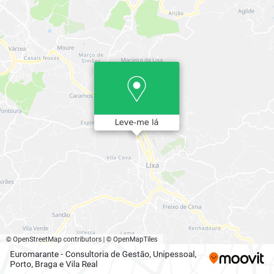 Euromarante - Consultoria de Gestão, Unipessoal mapa