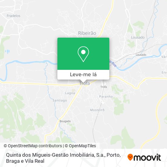 Quinta dos Migueis-Gestão Imobiliária, S.a. mapa