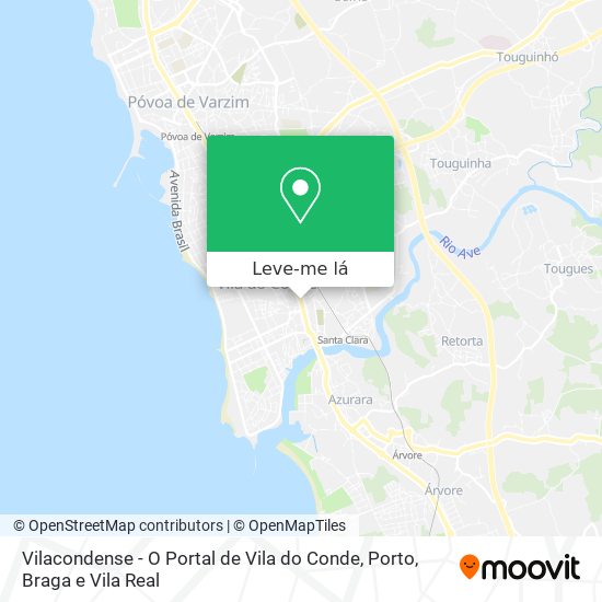 Vilacondense - O Portal de Vila do Conde mapa