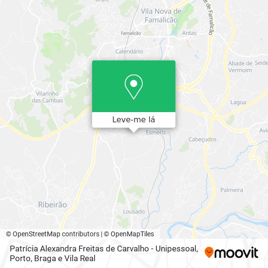 Patrícia Alexandra Freitas de Carvalho - Unipessoal mapa