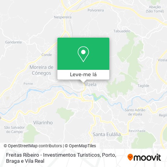 Freitas Ribeiro - Investimentos Turísticos mapa