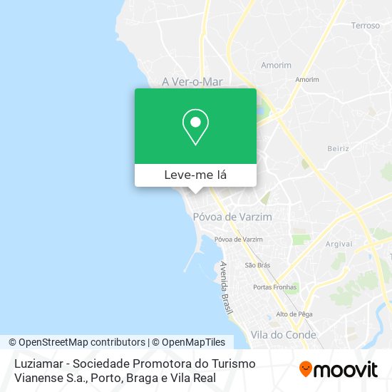 Luziamar - Sociedade Promotora do Turismo Vianense S.a. mapa