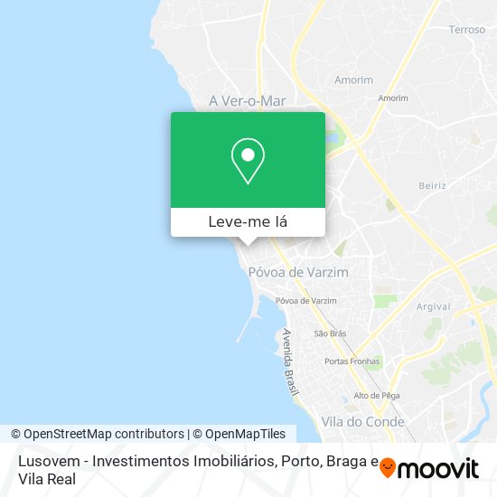 Lusovem - Investimentos Imobiliários mapa