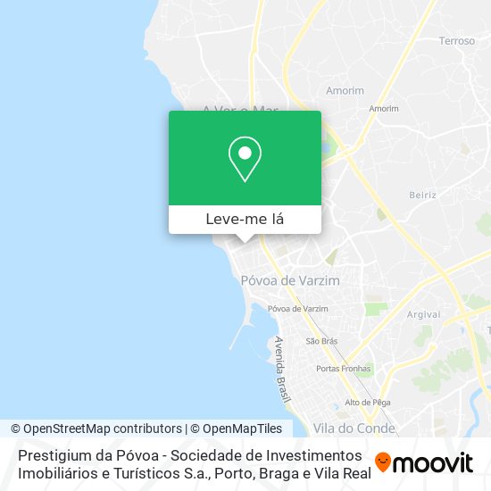 Prestigium da Póvoa - Sociedade de Investimentos Imobiliários e Turísticos S.a. mapa