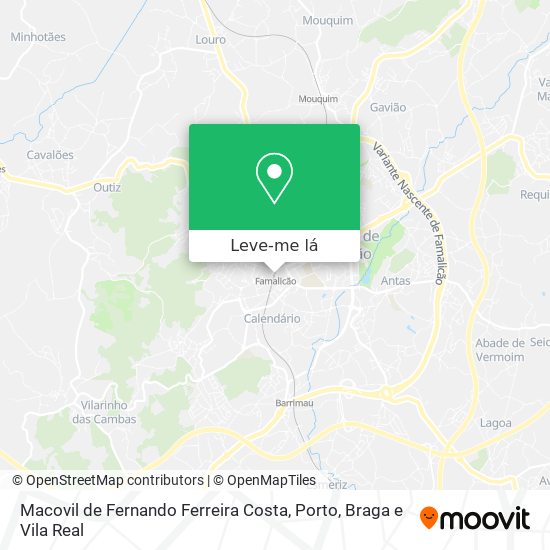 Macovil de Fernando Ferreira Costa mapa