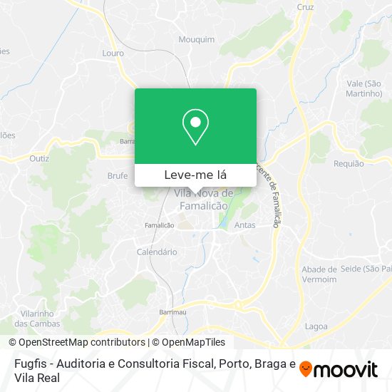 Fugfis - Auditoria e Consultoria Fiscal mapa