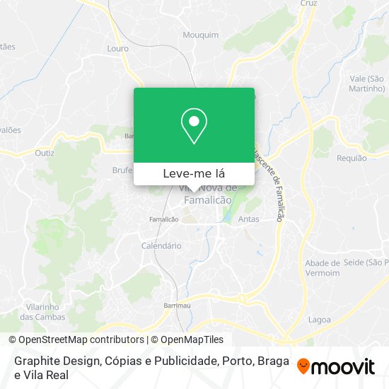 Graphite Design, Cópias e Publicidade mapa