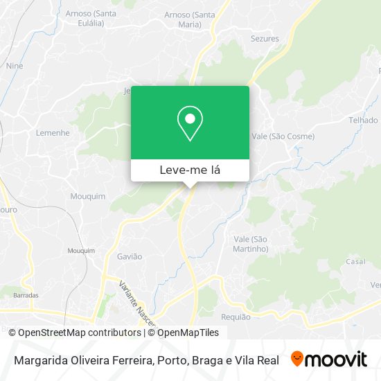 Margarida Oliveira Ferreira mapa