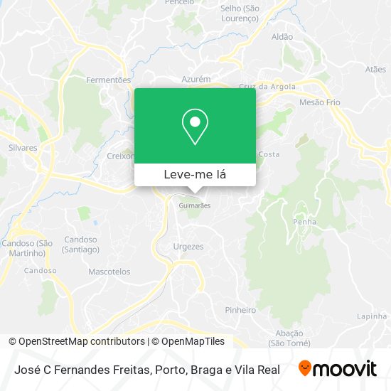 José C Fernandes Freitas mapa