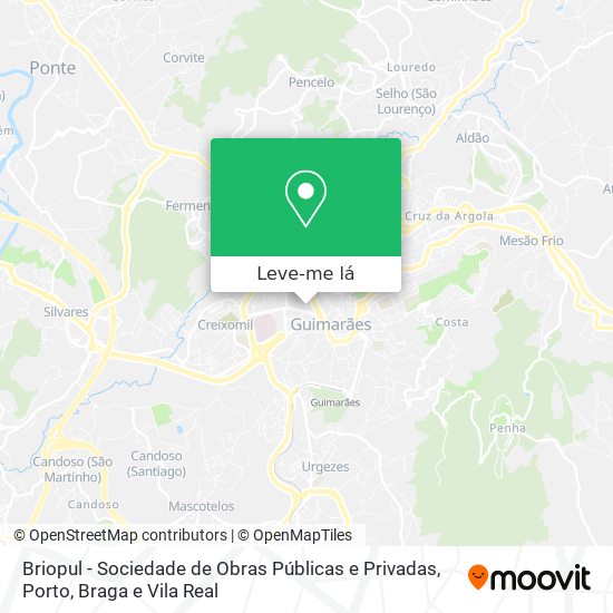 Briopul - Sociedade de Obras Públicas e Privadas mapa