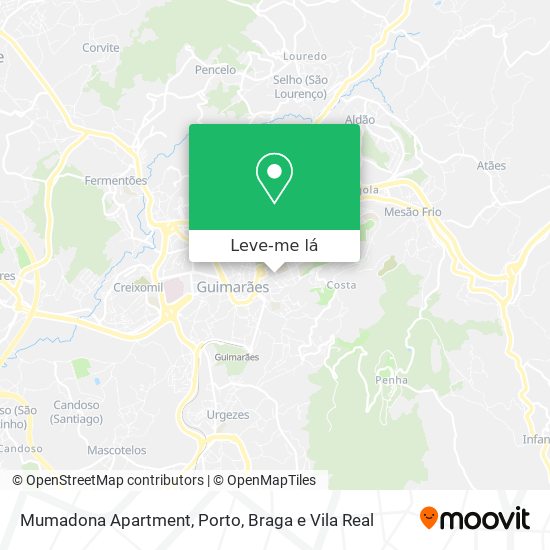 Mumadona Apartment mapa
