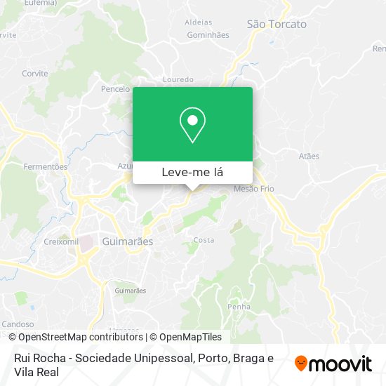 Rui Rocha - Sociedade Unipessoal mapa