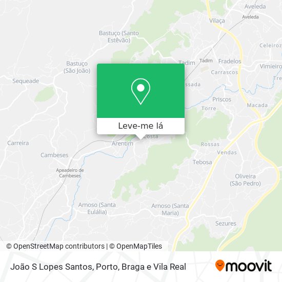 João S Lopes Santos mapa